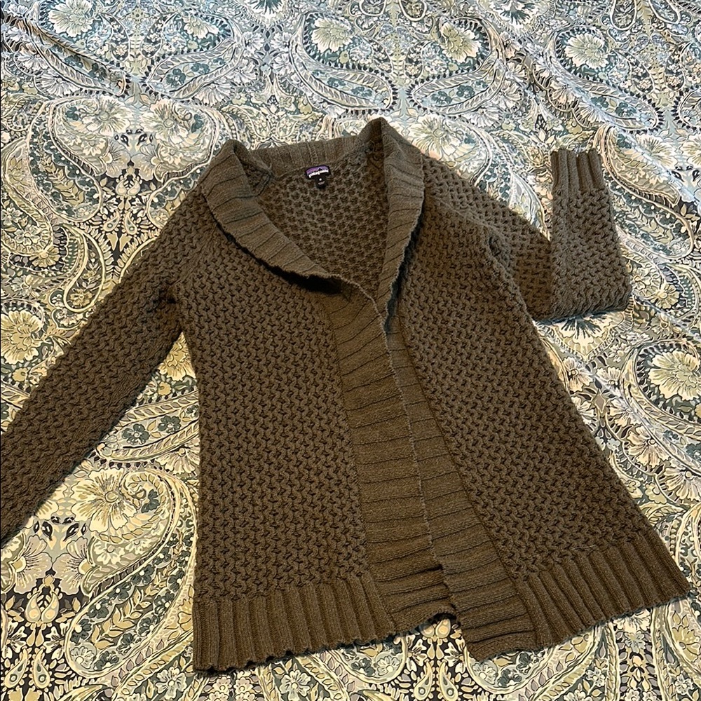 Olive Green Women's Sweater